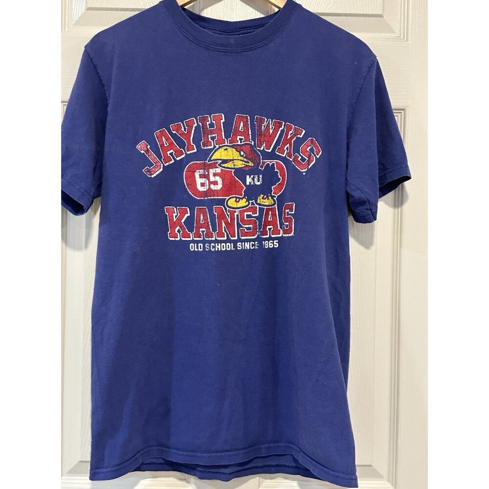 Vintage Champion Kansas Jayhawks T Shirt Size M